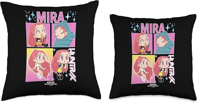 Kpop Demon Hunters Rumi Officially Licensed Throw Pillow