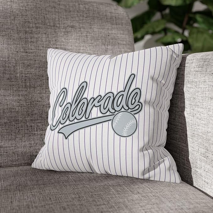 ANTKING Colorado Throw Pillow Custom Name and Number for Men Women Boy Personalized Gift