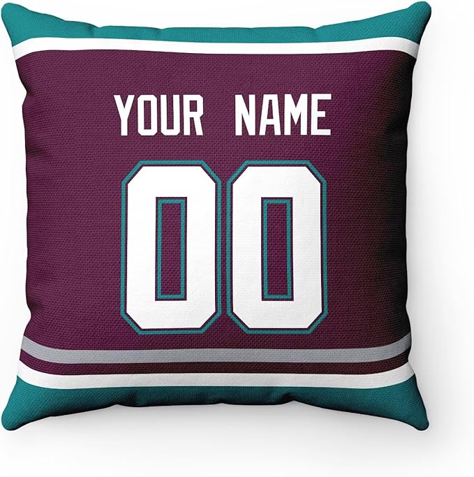ANTKING Anaheim Throw Pillow Personalized Custom Any Name and Number for Men Women Boy Gifts