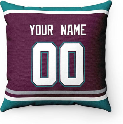 ANTKING Throw Pillow 2 Packs Personalized Custom Any Name Number for Men Women Boy Gifts