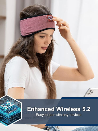 Lullaband Bluetooth Headphones - Ultra-Long Play Time Sleeping Headphones, Birthday Father Mother Valentine's Day Gifts for Women Men