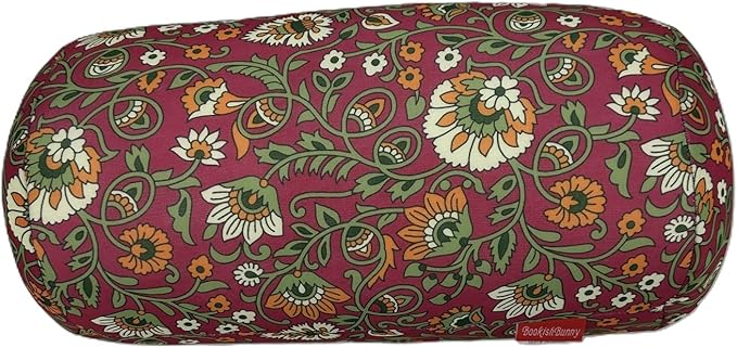 Bookishbunny Microbead Cylinder Bolster Roll Pillow 13" x 7" Various Patterns (Chintz)