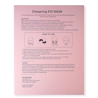 Under Eye Patches (24 Pairs) - Bridesmaid Gift, Valentine's Day Gift- 24K Gold Under Eye Masks for Dark Circles, Puffy Eyes, Wrinkles - Rejuvenating & Revitalizing Eye Skincare Treatment