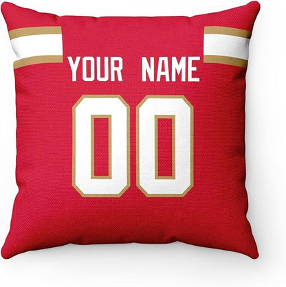 ANTKING Throw Pillow 2 Packs Personalized Custom Any Name Number for Men Women Boy Gifts