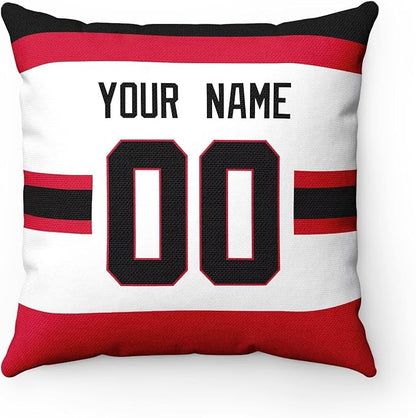 ANTKING Throw Pillow 2 Packs Personalized Custom Any Name Number for Men Women Boy Gifts
