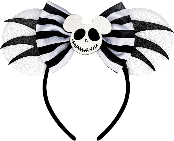 FANYITY Mouse Ears, Sequin Mouse Ears Headband for Boys Girls Women (TW)