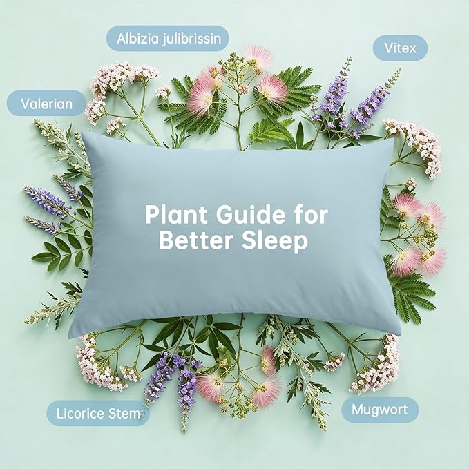 MUXHOMO Mineral Blue Cal King Comforter Set, Elegant Floral Print Bed in a Bag 7 Pieces, Ultra Soft & Breathable Reversible Botanical Pattern Bedding Set with Comforter, Sheets, Pillowcases, and Shams