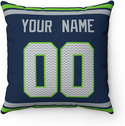 ANTKING Throw Pillow 2 Packs Custom Any Name and Number for Men Women Boy Gift