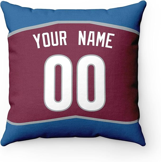 ANTKING Colorado Throw Pillow Personalized Custom Any Name and Number for Men Women Boy Gifts