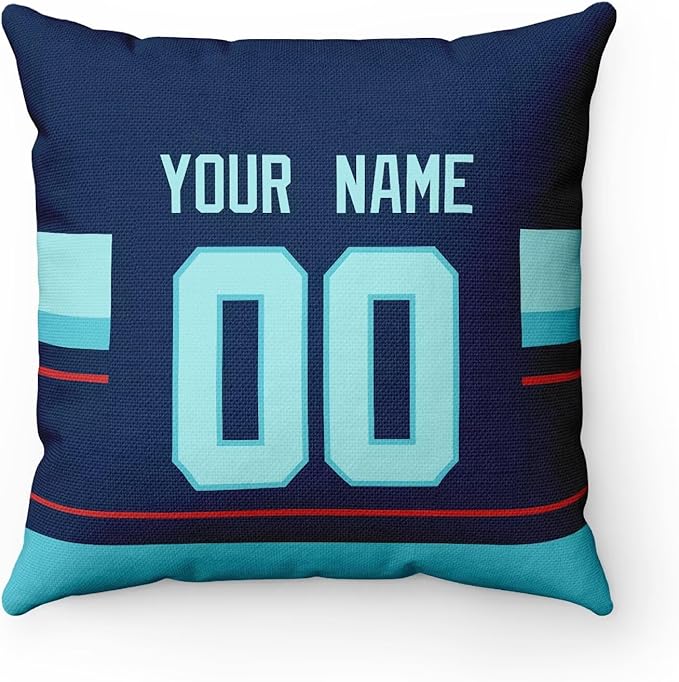 ANTKING Throw Pillow 2 Packs Personalized Custom Any Name Number for Men Women Boy Gifts