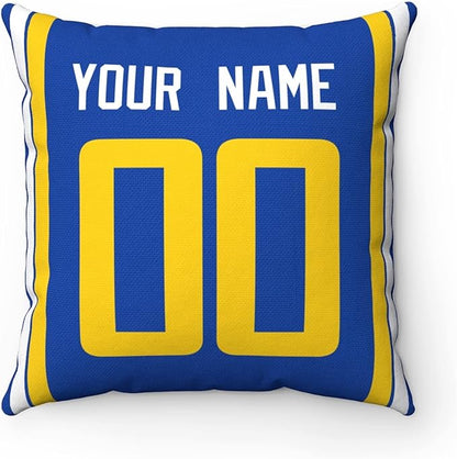 ANTKING Throw Pillow Los Angeles Custom Any Name and Number for Men Women Boy Gift