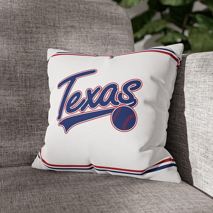 ANTKING Texas Throw Pillow Custom Name and Number for Men Women Boy Personalized Gift