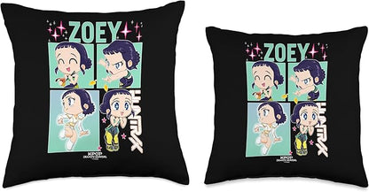 Kpop Demon Hunters Zoey Officially Licensed Throw Pillow