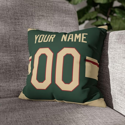 ANTKING Throw Pillow 2 Packs Personalized Custom Any Name Number for Men Women Boy Gifts