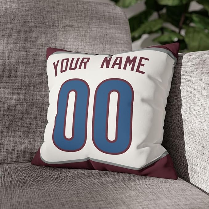 ANTKING Colorado Throw Pillow Personalized Custom Any Name and Number for Men Women Boy Gifts