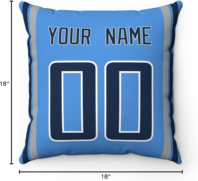 ANTKING Throw Pillow Tennessee Custom Any Name and Number for Men Women Boy Gift