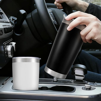20 oz Tumbler Bulk with Lid Stainless Steel Insulated Tumblers Double Wall Vacuum Coffee Mug Powder Coated Tumbler Cups for Cold and Hot Drinks, Blue, 12 pack