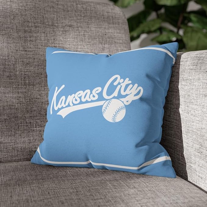 ANTKING Kansas C Throw Pillow 2 Packs Custom Name and Number for Men Women Boy Personalized Gifts
