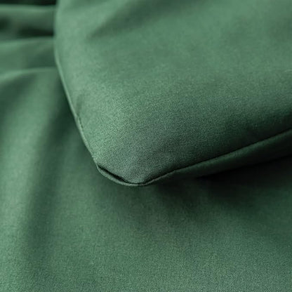 weigelia Emerald Full Size Comforter 3PCS Microfiber Full Size Comforters Set for All Season Boho Dark Green Comforter for Women and Men Soft Lightweight Bed Comforter Set