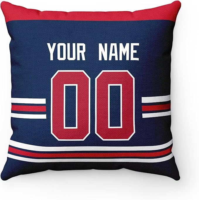 ANTKING Throw Pillow 2 Packs Personalized Custom Any Name Number for Men Women Boy Gifts