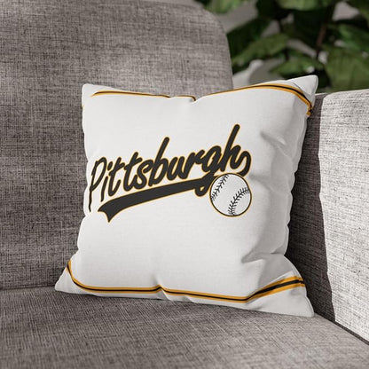 ANTKING Pittsburgh Throw Pillow Custom Name and Number for Men Women Boy Personalized Gift