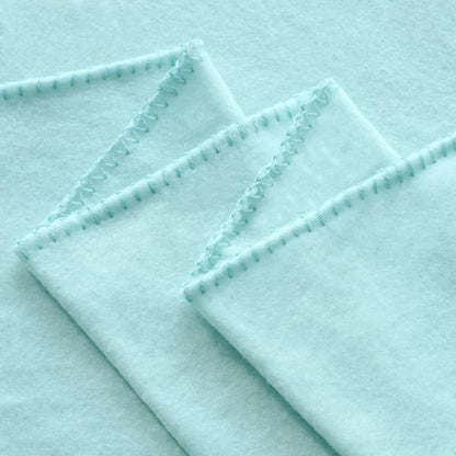 ZYFZCYBL Fleece Throw Blankets for Couch Bulk Lightweight Warm Soft Cozy Blanket 6 Pack Bulk Fleece Blanket Solid for Bed Couch Office Gifts Outdoor 50 x 60 inch Teal