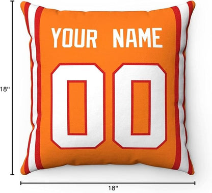 ANTKING Throw Pillow Tampa Custom Any Name and Number for Men Women Boy Gift