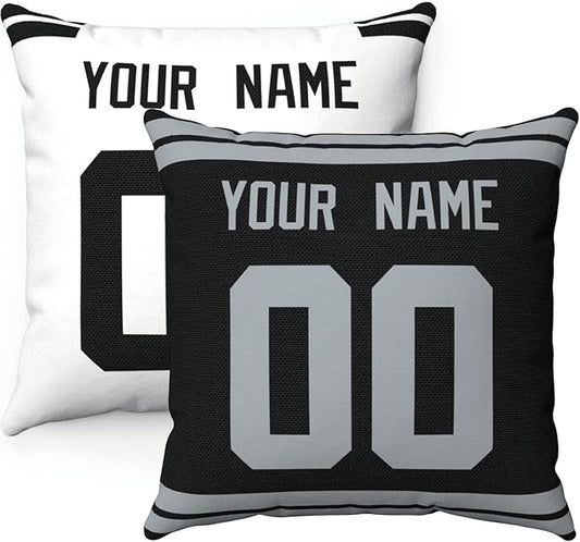 ANTKING Throw Pillow 2 Packs Custom Any Name and Number for Men Women Boy Gift