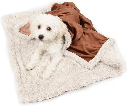 Kritter Planet Dog Blankets for Small Dogs, Soft Puppy Blanket, Pet Blankets for Cats, Lightweight & Washable, Perfect for Dog Beds, Car Seats, Creat, 30x40 inches