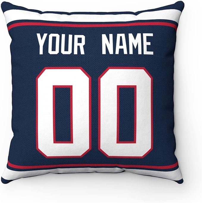 ANTKING Throw Pillow 2 Packs Custom Any Name and Number for Men Women Boy Gift
