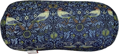 Bookishbunny Microbead Cylinder Bolster Roll Pillow 13" x 7" Various Patterns (Bird)