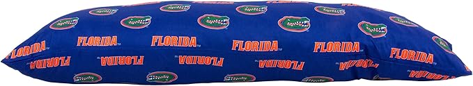 College Covers Everything Comfy Florida Gators Pillowcase, Body Pillow, 20" x 60", Includes 1 Pillowcase