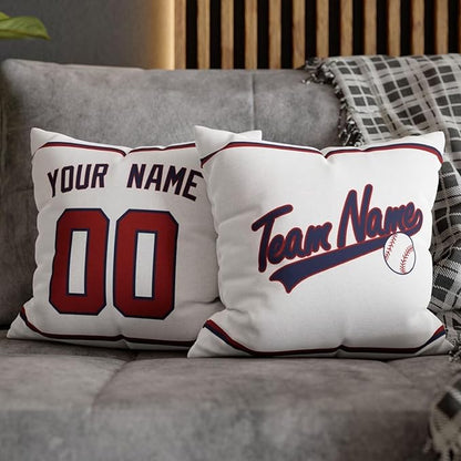ANTKING W Throw Pillow Custom Name and Number for Men Women Boy Personalized Gift