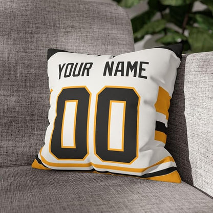 ANTKING Pittsburgh Throw Pillow Personalized Custom Any Name and Number for Men Women Boy Gifts