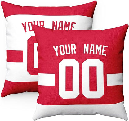 ANTKING Throw Pillow 2 Packs Personalized Custom Any Name Number for Men Women Boy Gifts