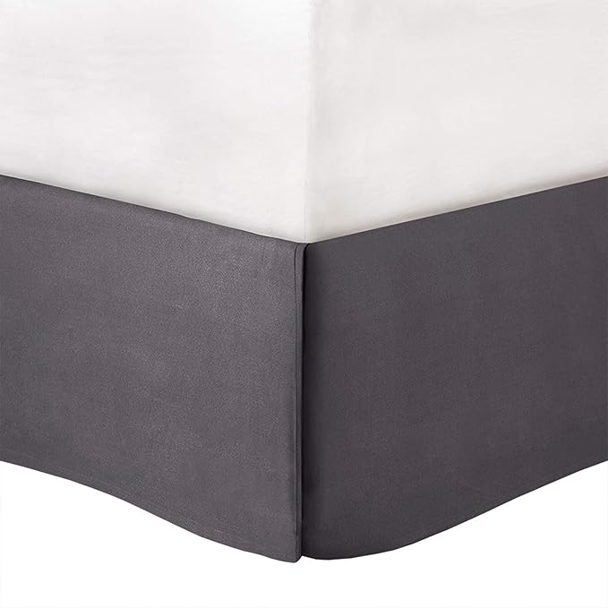 Madison Park Vienna Sateen Cotton Comforter Set, Breathable, Soft Cover, Trendy, All Season Down Alternative Cozy Bedding with Matching Shams, California King, Grey 7 Piece