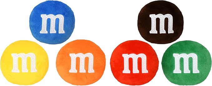 iscream M&M's Package 16" x 8.5" Pillow Set with Mini M&M's Candy Pillows