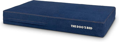 The Dog’s Bed Orthopedic Memory Foam Dog Bed Mattress, Oxford Fabric, Real Blue Denim, XL, 6-Inch