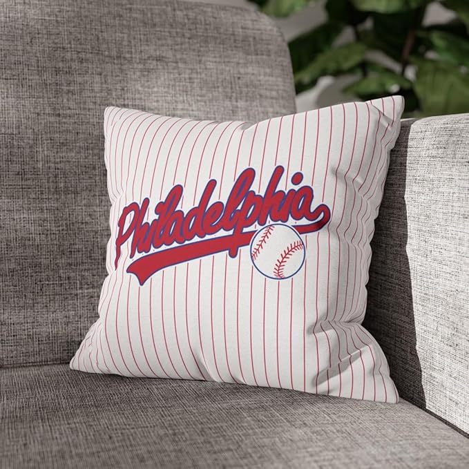 ANTKING Philadelphia Throw Pillow 2 Packs Custom Name and Number for Men Women Boy Personalized Gifts