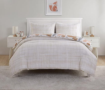 VCNY Home Little Campers Reversible 2 Piece Bedding Comforter Set Twin Multi