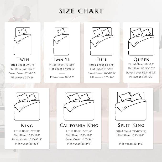 THXSILK 100% Mulberry Silk Fitted Sheet Set, 7A+ Silk 3 Pieces Bed Sheets, Breathable, Smooth, 16 Inch Deep Pocket Fitted Sheet, 2pcs Pillowcases - White, King
