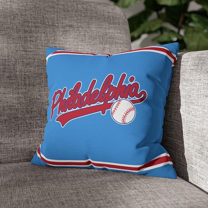 ANTKING Philadelphia Throw Pillow Custom Name and Number for Men Women Boy Personalized Gift