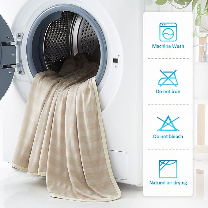 Guohaoi Cooling Blankets for Hot Sleepers,Arc-Chill Q-Max >0.5 Cool Fiber,100% Oeko-Tex Certified,Twin Full Size Lightweight Summer Cool Blanket for Travel/Outdoor Ultra Cold Breathable,60''x90''