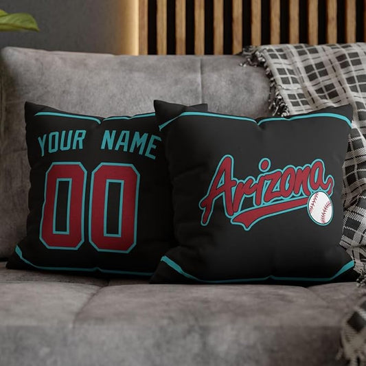 ANTKING Arizona Throw Pillow Custom Name and Number for Men Women Boy Personalized Gift