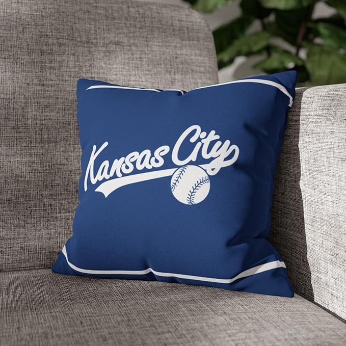 ANTKING Kansas C Throw Pillow Custom Name and Number for Men Women Boy Personalized Gift