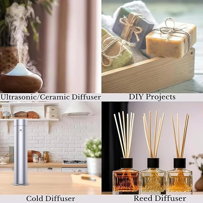 Hotel Scent Zarwa Diffuser Oil 50ml – Inspired by Aventus Cologne – Premium Home Scent – Essential Oil with Lemon, Patchouli, Cedarwood – Luxury Aromatherapy Refill for Diffusers