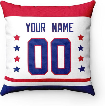 ANTKING Washington Throw Pillow Personalized Custom Any Name and Number for Men Women Boy Gifts