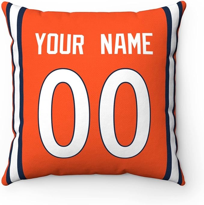 ANTKING Throw Pillow Denver Custom Any Name and Number for Men Women Boy Gift