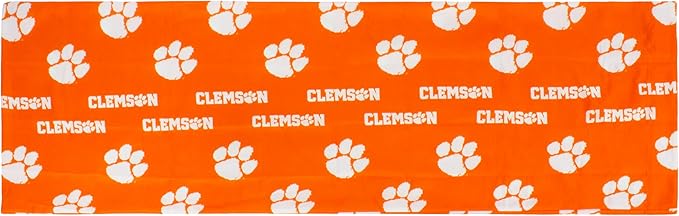 College Covers Everything Comfy Clemson Tigers Pillowcase, Body Pillow, 20" x 60", Includes 1 Pillowcase
