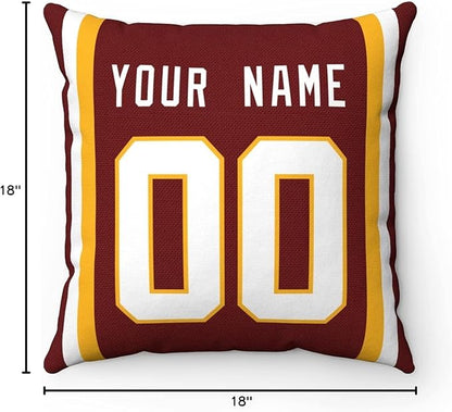 ANTKING Throw Pillow Custom Any Name and Number for Men Women Boy Gift